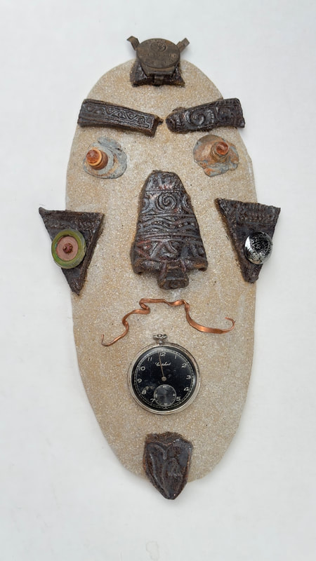 Finn Fluckiger — mask by Jill Drllevich
